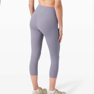Lululemon Wunder Under Crop (High-Rise) in Peri Purple!